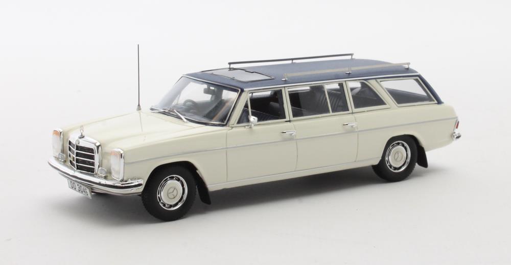 Mercedes-Benz V114 LWB Crayford Estate 1971 Wit - 1:43